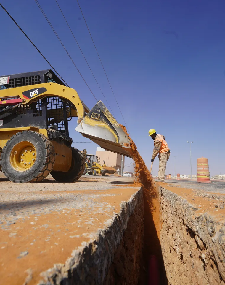Road & pavement works