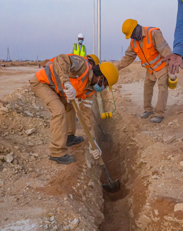 Trenching & cable laying